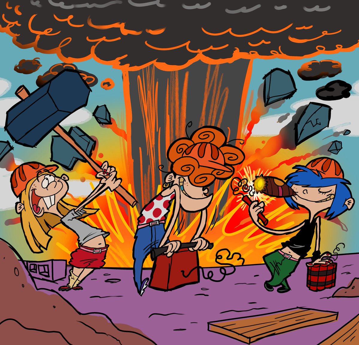 Ed Edd n Eddy sketch comm