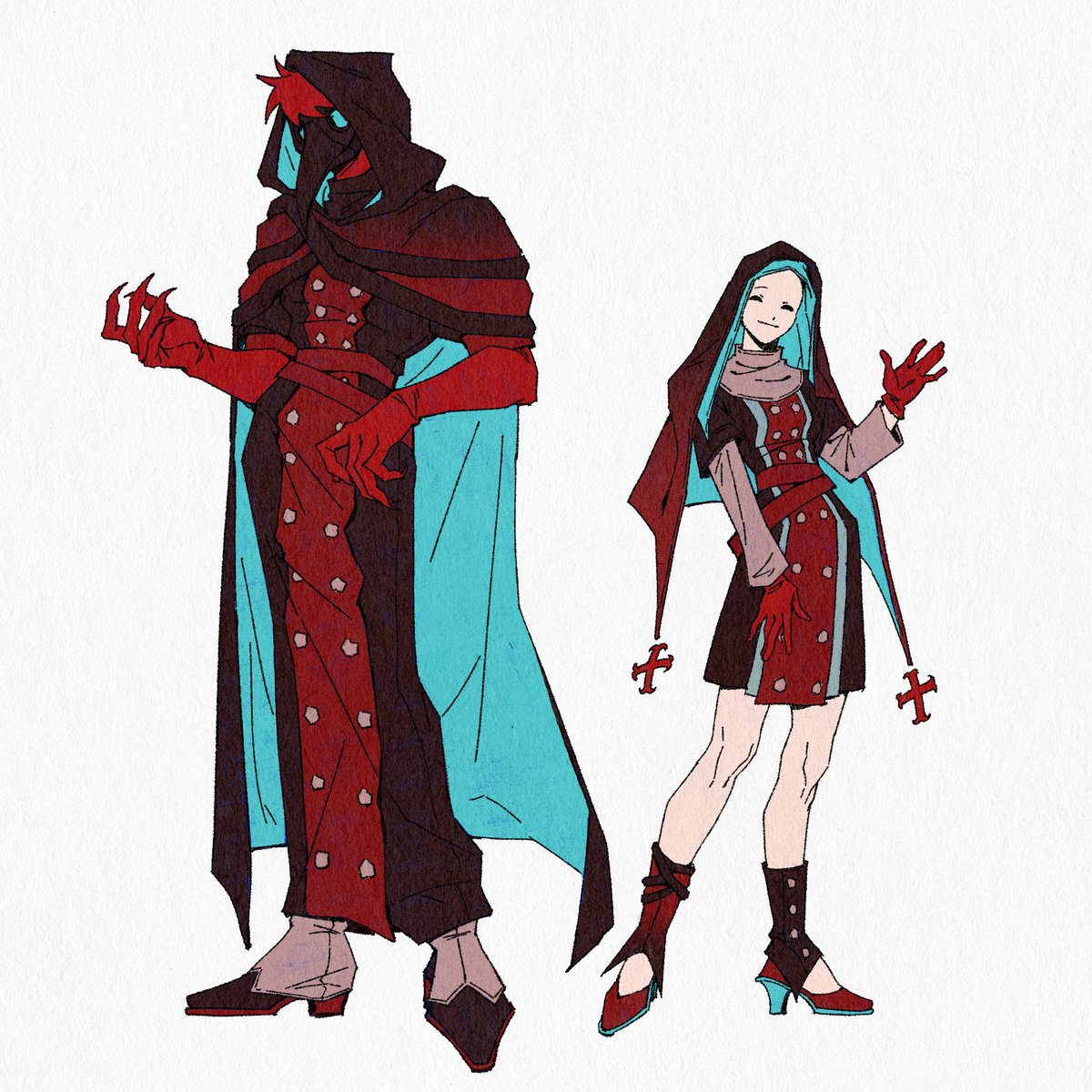 mugeyijiu's tweet photo. [free outfit] Doctor and Gentle Nurse

Ps:This outfit has The Freak Circus element, so it's only for TFC use. It's prohibited to use it as a neutral outfit for other fandoms.
#thefreakcircus #tfcdoctor https://t.co/IfPir5jNir