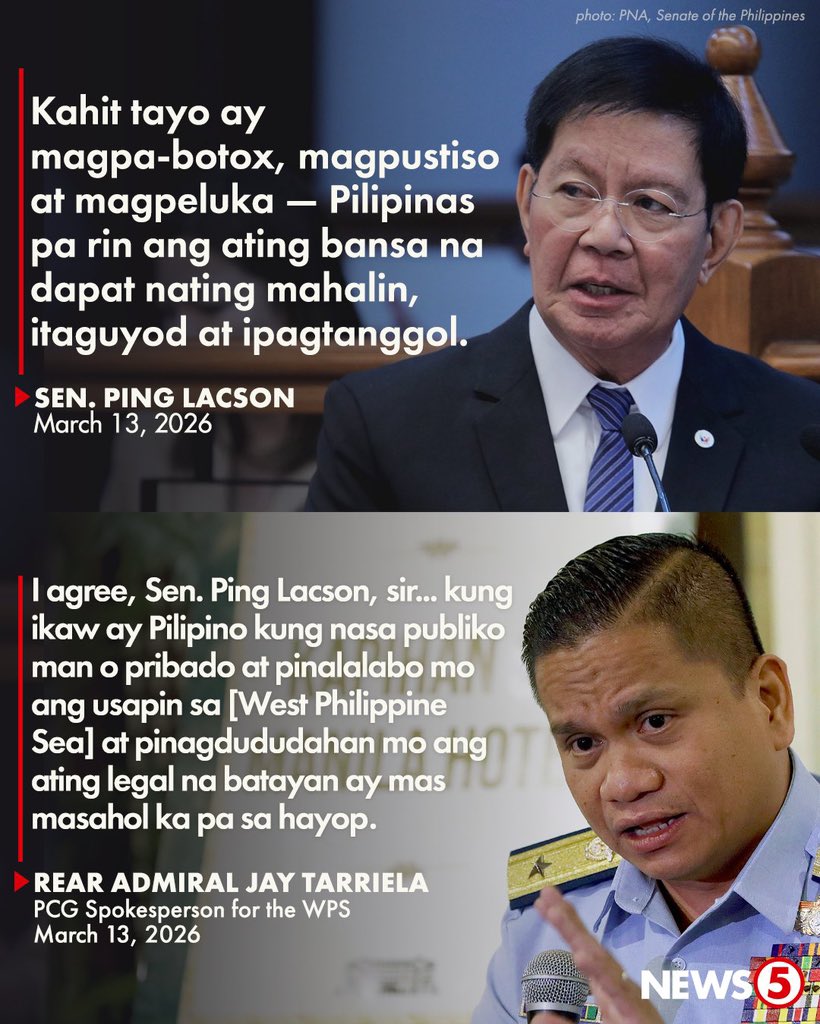 Nakakasuka ang mga DDS at Tsinador