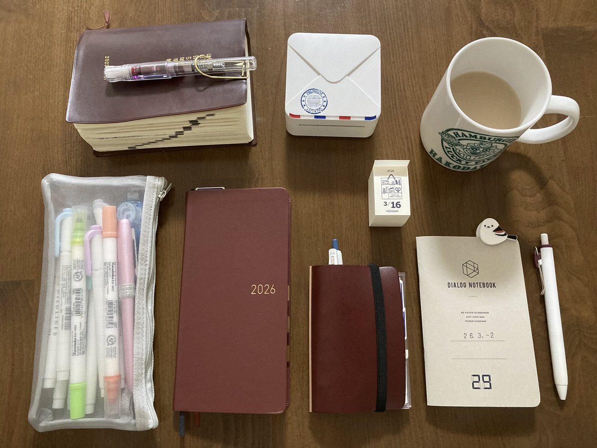 朝の手帳タイム✍️

3月もあっという間に折り返し
今週も自分のペースでやっていきましょう🍀