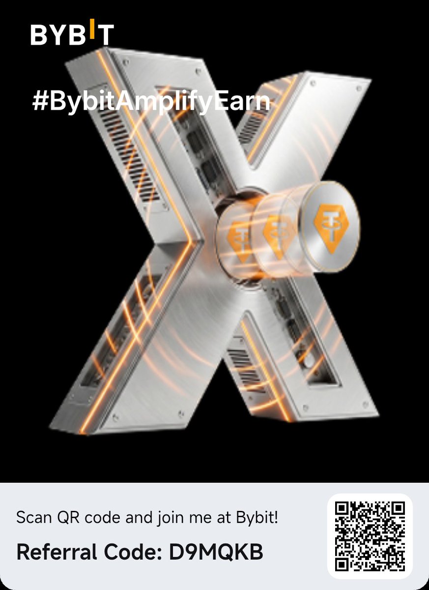 Post topic: "Why should new users join Bybit?". Use the #BybitAmplifyWin hashtag (English only)
 bybit.global/invite?ref=D9M…