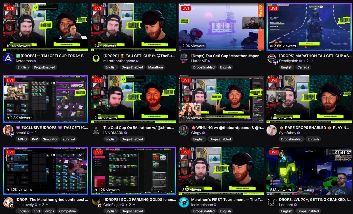 IceManIsaac's tweet photo. FIRST EVER TOURNAMENT CASTED ✅ 

Thank you to @MarathonTheGame / @Bungie for trusting me with with this incredible opportunity 🙏 Can't believe I got to cast over those legends on Marathon's first tournament.

Couldn't have done it without my co-caster @Activee 🤝 He led the way and I just yapped Marathon techs all day. 

And production? The best ran tourny I've ever been a part of. Everything was on time. A dedicated admin in each team's voice chat ready to help. 10/10. 

Everything I've experienced with this game has been incredible. The game? The cinematics? The dev updates? And the community love in streams/vids? Blessed. 

I'm always itching to compete but that was special. Should we cast again? 👀