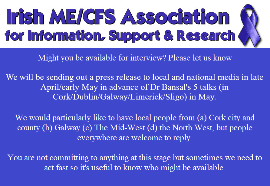 Irish ME/CFS Association tweet media