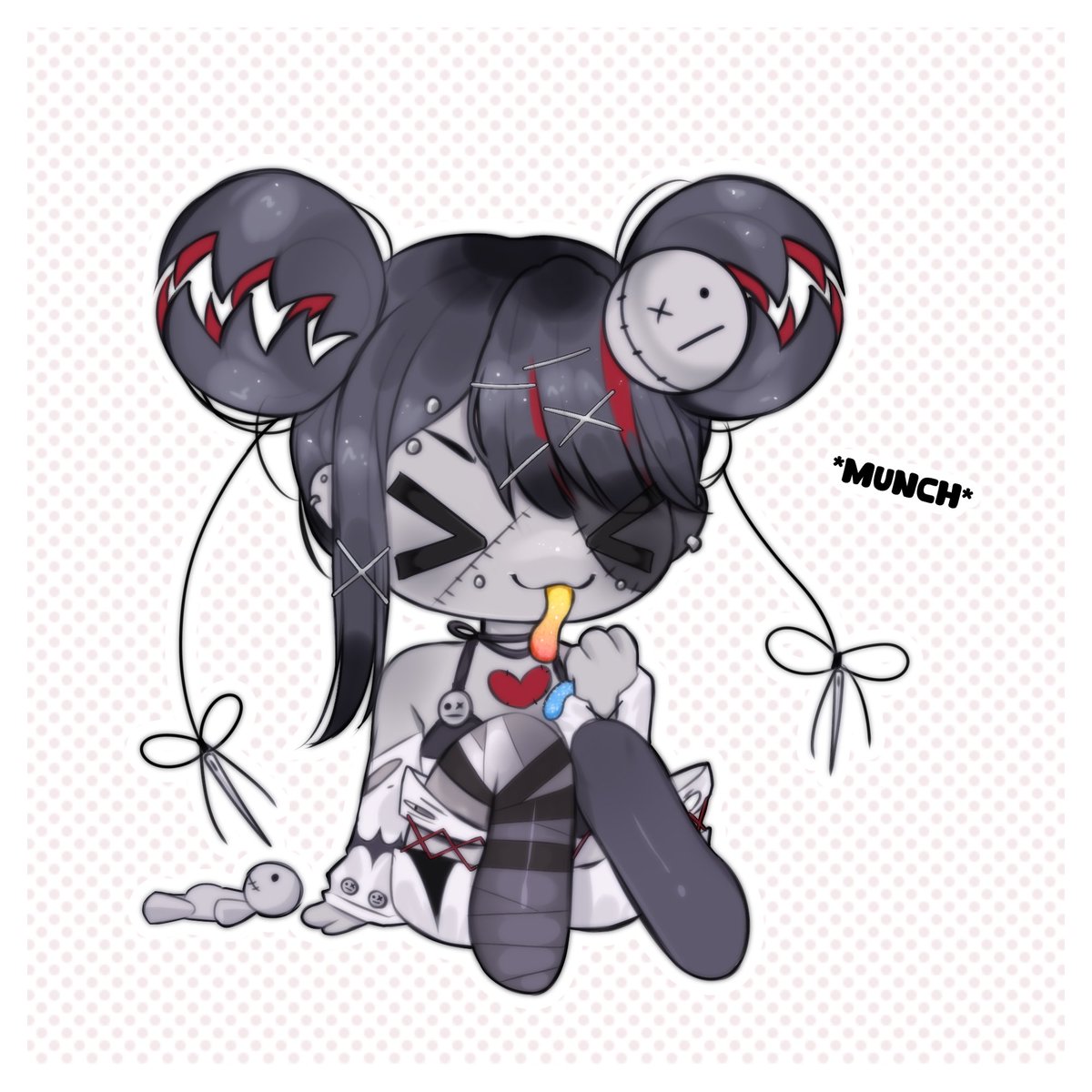 Juju Vendolletta🔪🧸 Voodoo Doll Vtuber tweet media