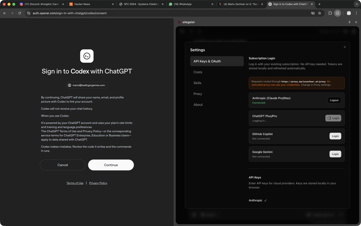 Mario Zechner tweet media