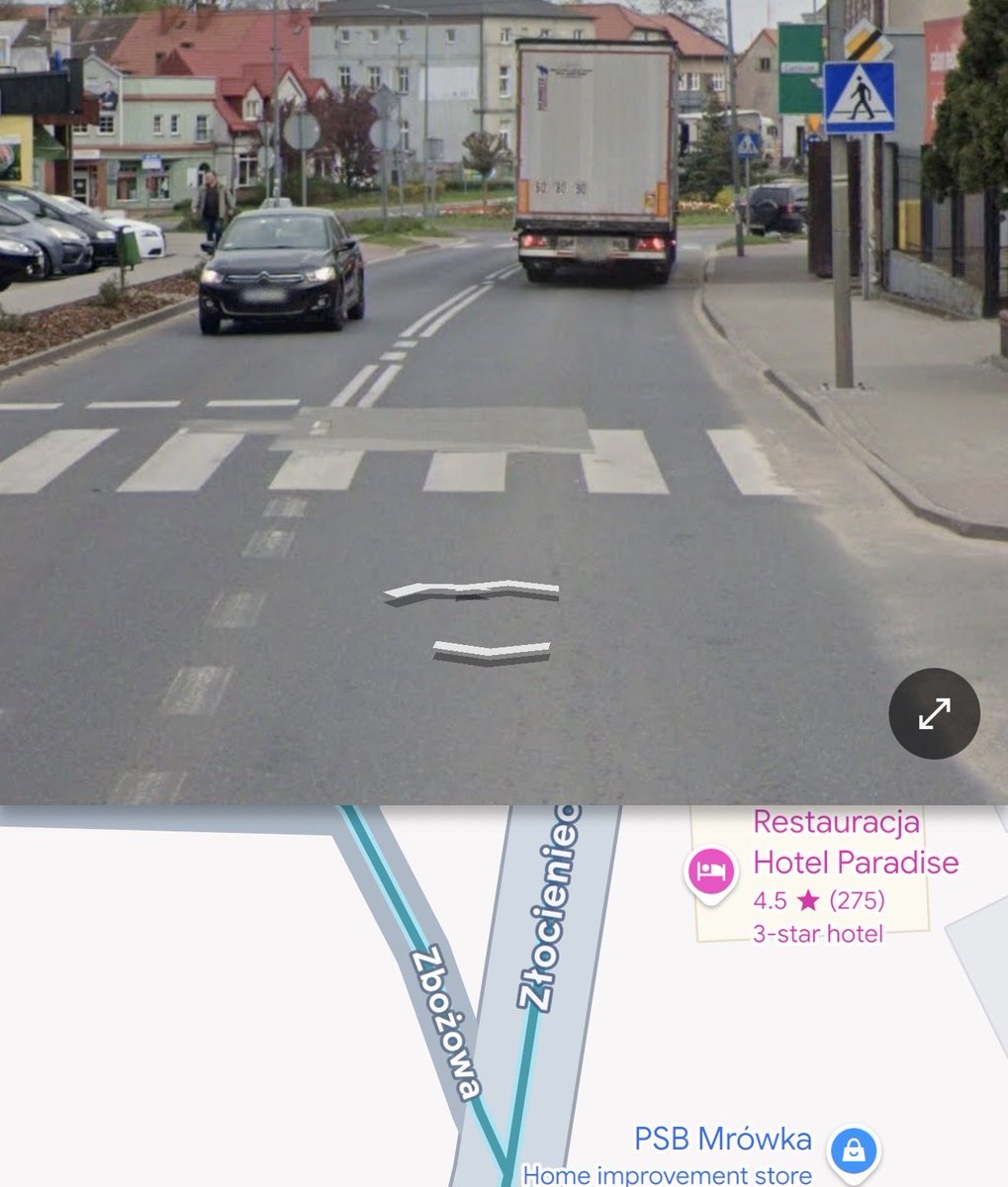 a tak można PDP oznaczać? znak stoi za przejsciem, bo akurat słup oświetleniowy pasował na montaż :)

cc:<a href="/PitAgoriusz/">Pit Agoriusz</a>