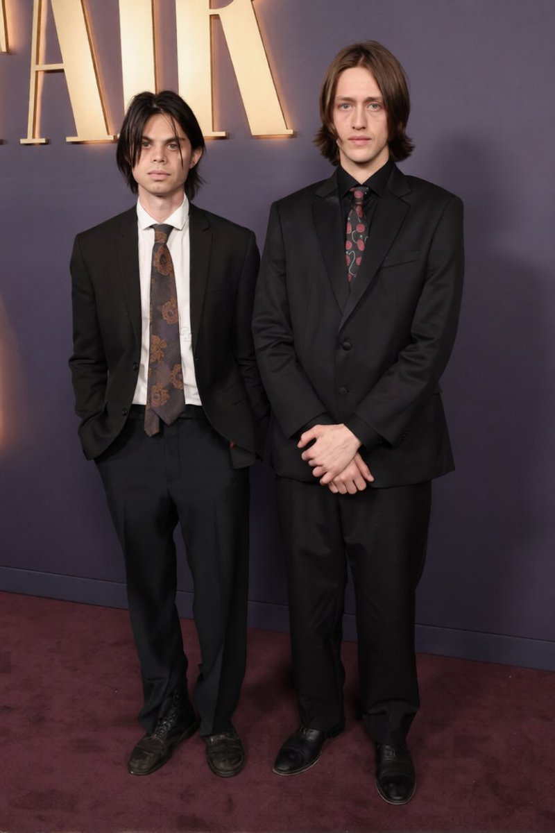 phwthrowback's tweet photo. February 26, 2025 - Percy Hynes White attends Vanity Fair &amp; Instagram's Vanities: A Night For Young Hollywood Party held at Bar Marmont on February 26, 2025 in Los Angeles, California.

(Shutterstock)

#PercyHynesWhite 📷 2025 https://t.co/Mv44WDailc