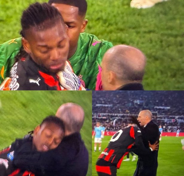 أتمنى هذي اللقطات ما تمر مرور الكرام، لأنه ما فيه مكان للاعب ما يحترم المدرب ولا يحترم الفريق ويعتقد أنه أكبر من الجميع.

بأذن الله هذي المباراة تكون الأخيرة لـ لياو مع الفريق ويجلس بالدكة لنهاية الموسم وبعدها بيع للخليج ونفتك من العفن هذا.

هاردلك ميلانيستا ❤️
