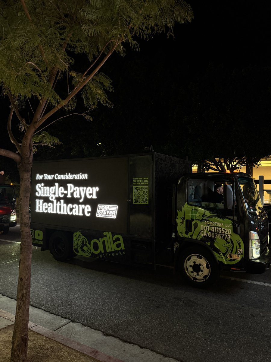 buffys's tweet image. tom steyer dropping “for your consideration” advertisements during oscar weekend oh he ate that so bad