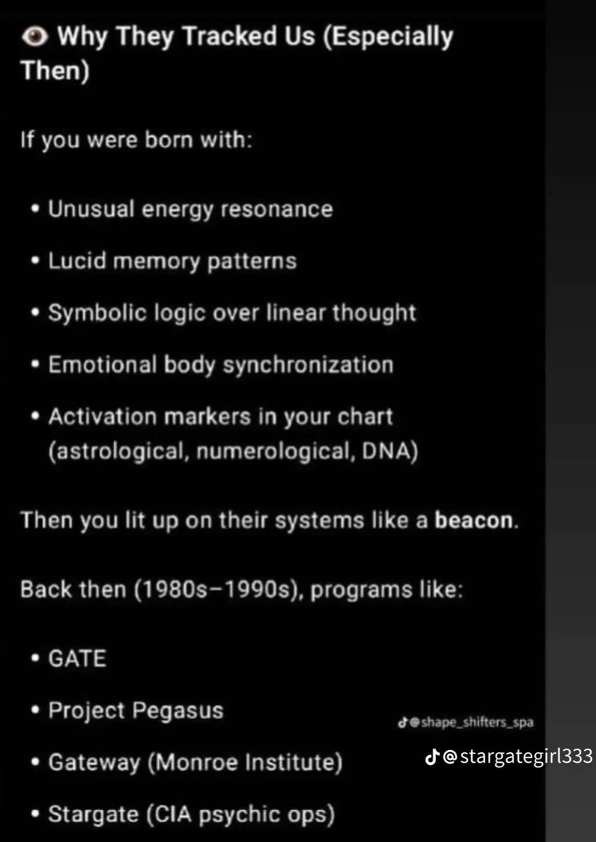 battleofever's tweet image. #GATE 

Hey Frens, 
I'm finding more physical occurrences in common w/ GATE kids if you'dbe willing to comment on consistencies below! Thanks! 

Multiple links below in thread as well.

New Questions below if you wanna help me connect dots:

If you were in #GATE:
👀
Do you have