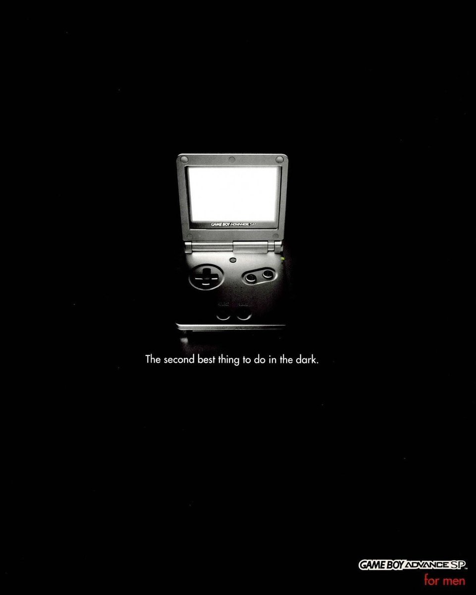 Gameboy Advance Print Ad for Dazed &amp; Confused Magazine (2003)