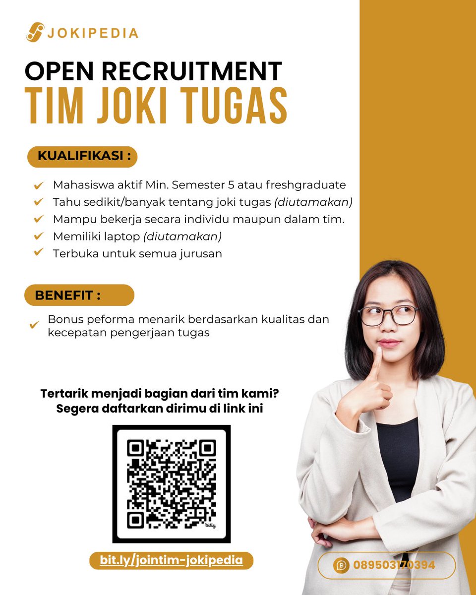 JOKIPEDIA | Joki Tugas Pilihan Anda! tweet media