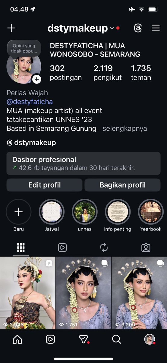 MUA SEMARANG GUNUNGPATI-WONOSOBO tweet media