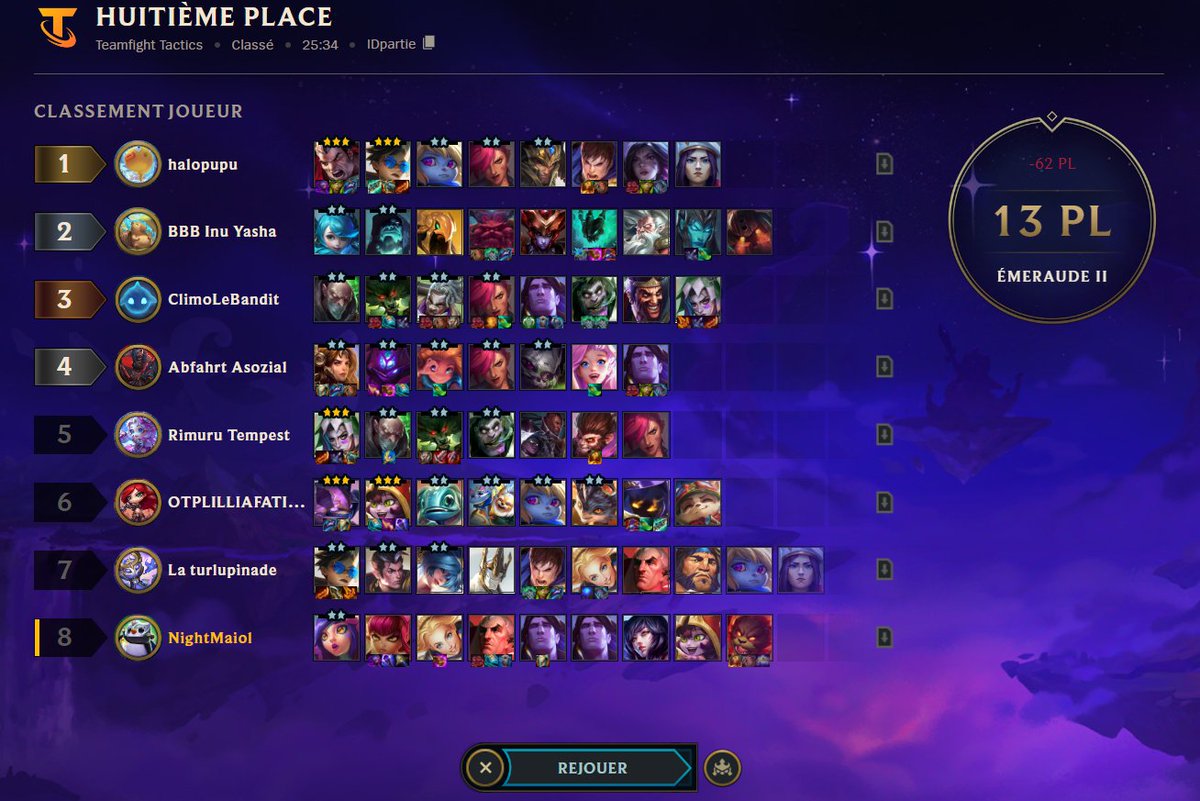 ouais azy jpeux pas monter j'ai fait top 2 top 1 je fais un top 8 je loose tous mes lp ff