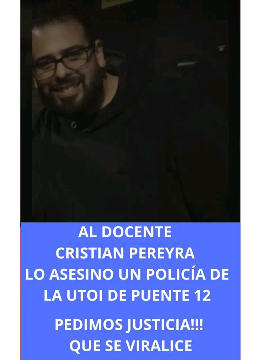 🚨 MATARON A UN DOCENTE QUE TRABAJABA DE DIDI: EL ACUSADO DEL CRIMEN, UN POLICÍA QUE SE HIZO PASAR POR PASAJERO PARA ASALTARLO
- Fue en Virrey del Pino
- Cristian Pereyra fue asesinado durante un robo que sufrió por parte de un policía que lo tomó como pasajero.