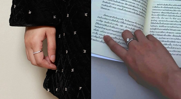 wediditbabyy's tweet photo. Freenbecky fandom:

"look it's the same ring!"
"oh it's the same hairstyle, and shirt and- omg the flowers!"

// we make our own happiness 😌

#FreenBecky #ฟรีนเบค https://t.co/cam1fgSSPq