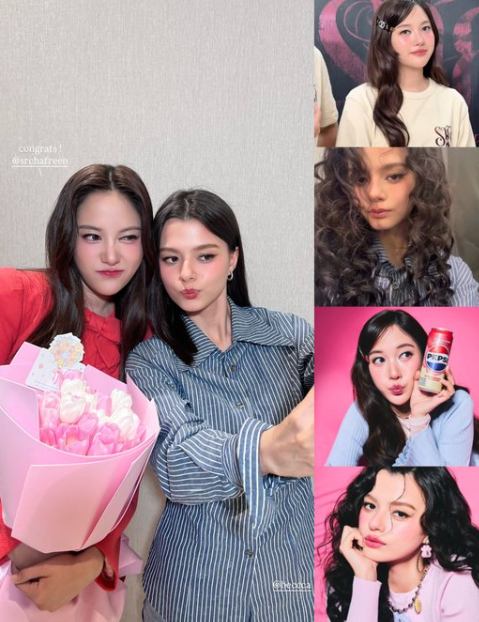 wediditbabyy's tweet photo. Freenbecky fandom:

"look it's the same ring!"
"oh it's the same hairstyle, and shirt and- omg the flowers!"

// we make our own happiness 😌

#FreenBecky #ฟรีนเบค https://t.co/cam1fgSSPq