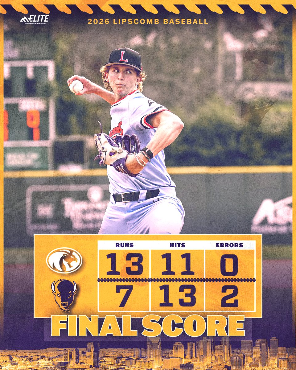 Lipscomb Baseball tweet media