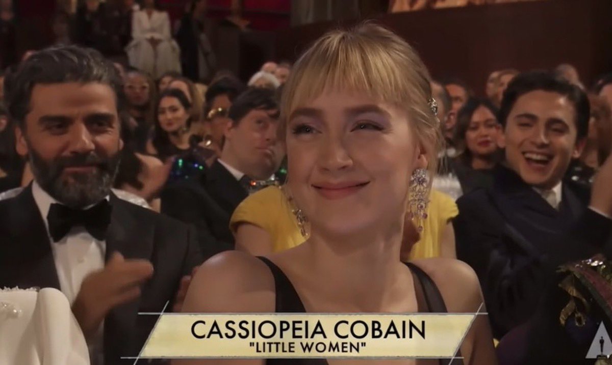 the oscars used to have cassiopeia cobain