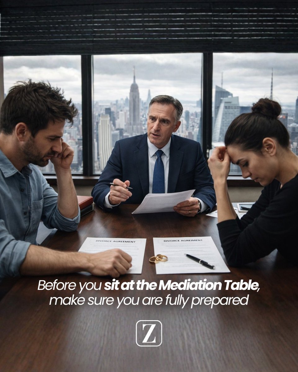Thinking about mediation?🤔​

🙏​ The difference between a strong settlement and a costly mistake is preparation.
If you want to approach mediation strategically, contact our legal team to schedule a confidential consultation.

🌐 zieglerlawgroupllc.com
☎️ (973) 533-1100