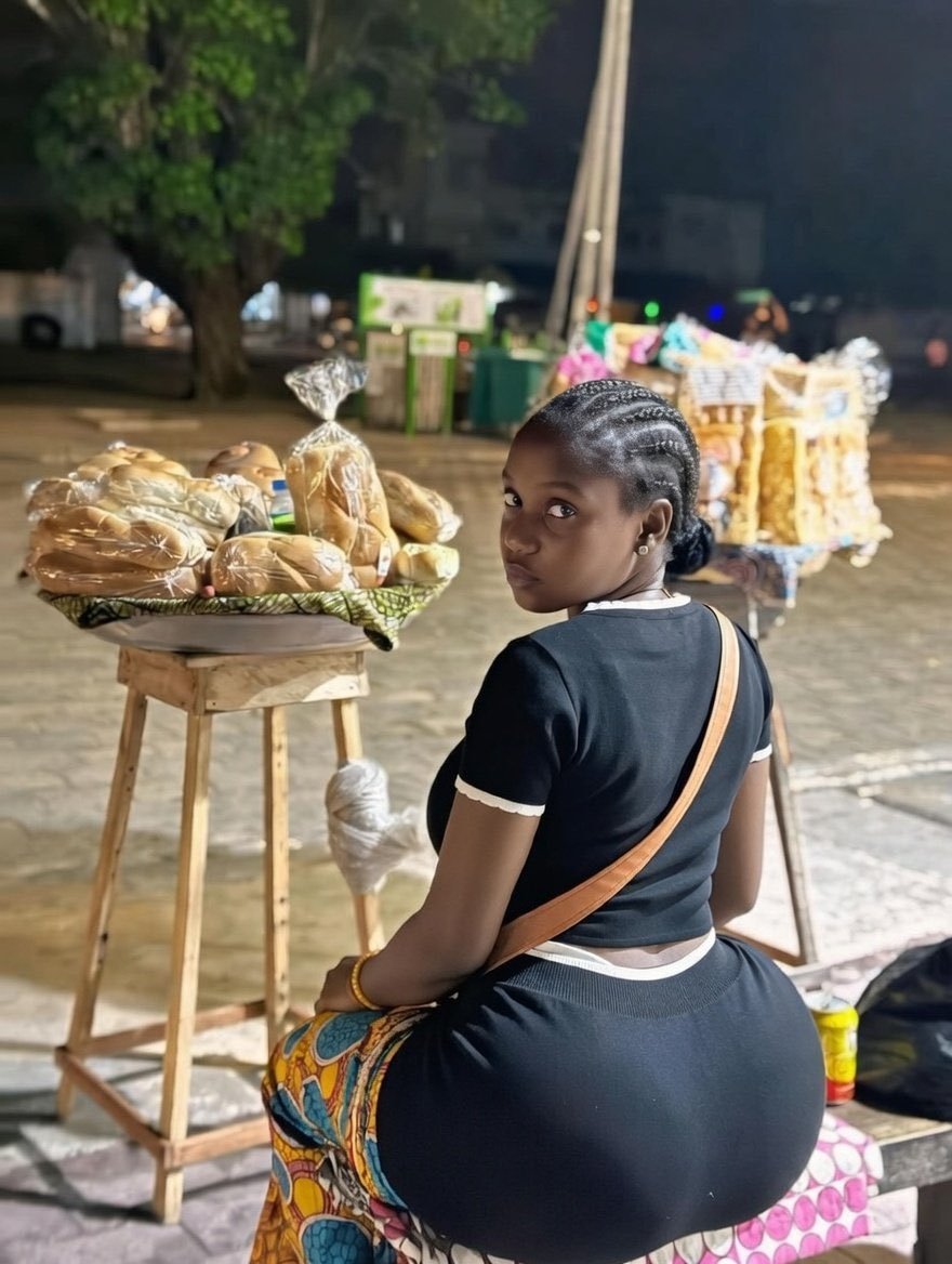 Look for this girls for me, i have a fuul plot of land at prampram i want to dash it to her.