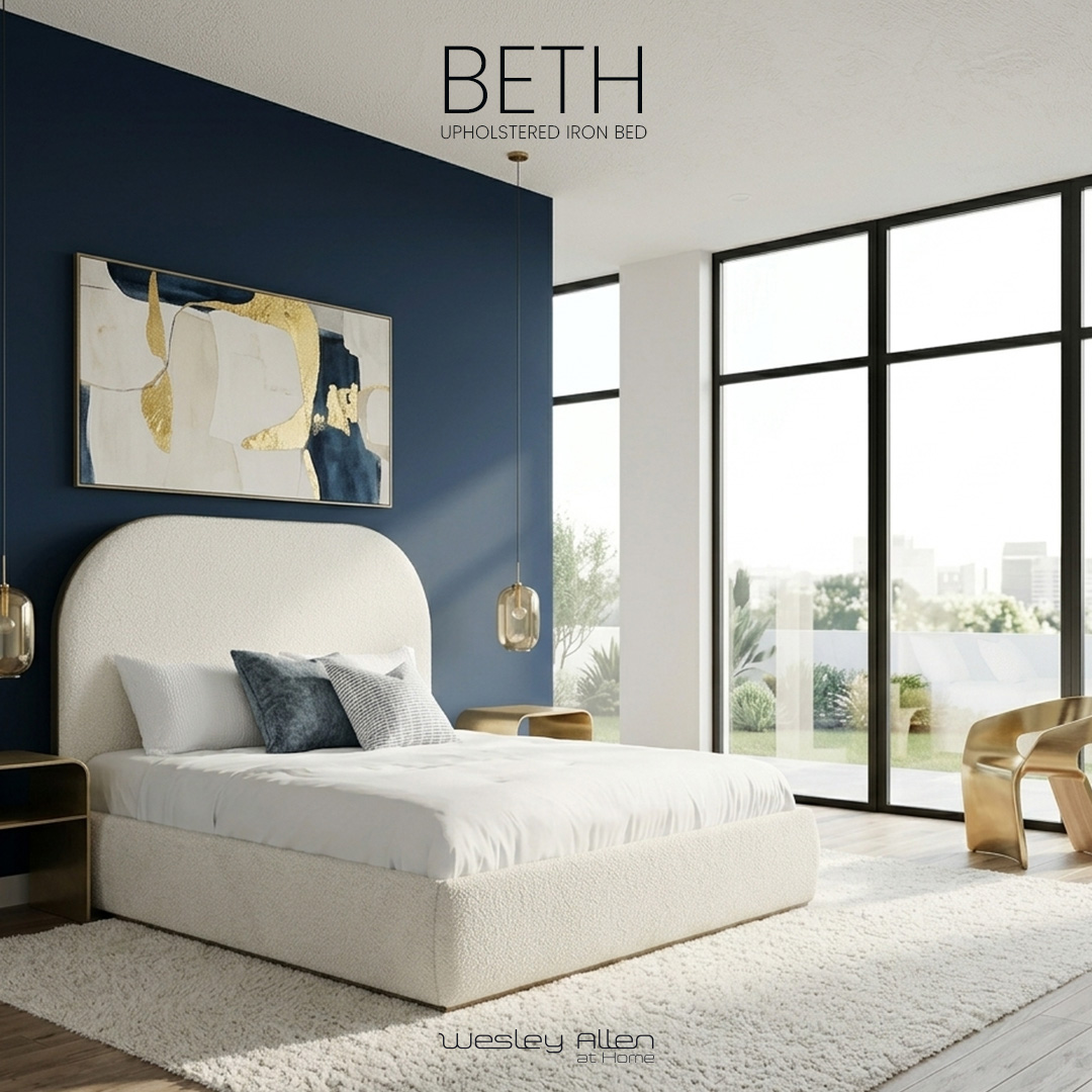 WesleyAllenInc's tweet image. Soft curves. Iron strength. ☁️🛡️
The Beth Bed: the definition of Modern Organic luxury. Featuring an heriloom quality iron frame.
🎨 31 Finishes
🧵 60+ Fabrics (C.O.M. welcome!)

Design yours:   zurl.co/kN1xd 
#WesleyAllen #InteriorDesign #ModernHome #LuxuryBed