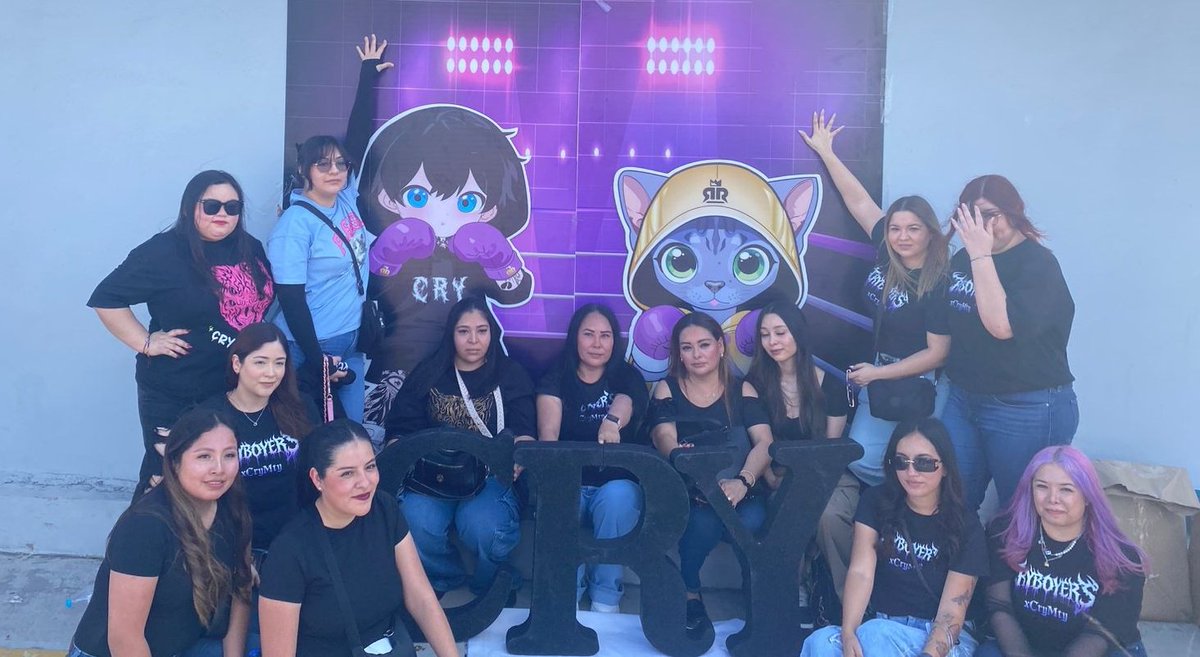 xCryMty presente en <a href="/ringroyale/">Ring Royale</a> apoyado a <a href="/xCryboy/">Cry</a> Siempre en cada evento encontrarás Cryboyers 👽🖤🥊👑 XCRY HOST DIGITAL RR