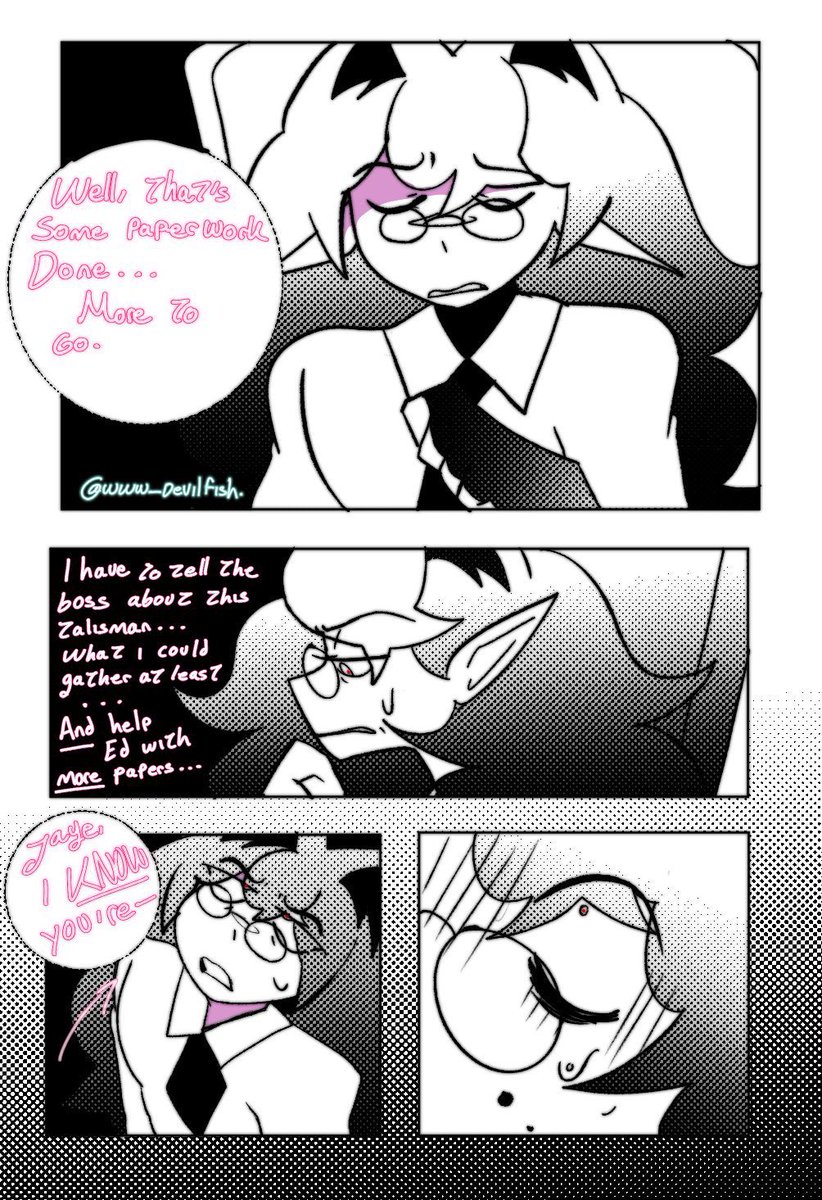 JAWZZONE's tweet photo. a comic i made a while back during the kickstarter for @ChibiDonDC ‘s series  !!  please give both this and the vampair series tons of love.

#thevampairseries #ocxcanon https://t.co/6ew9eovFie