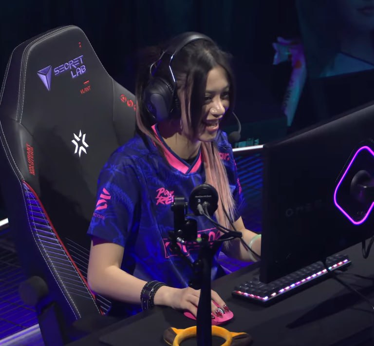 this is now a Megan from KATSEYE fan account #VALORANTMasters