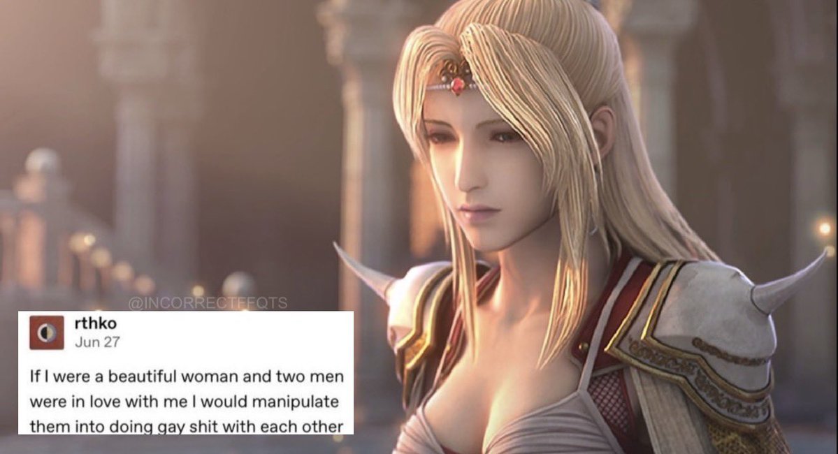 Incorrect Final Fantasy Quotes tweet media