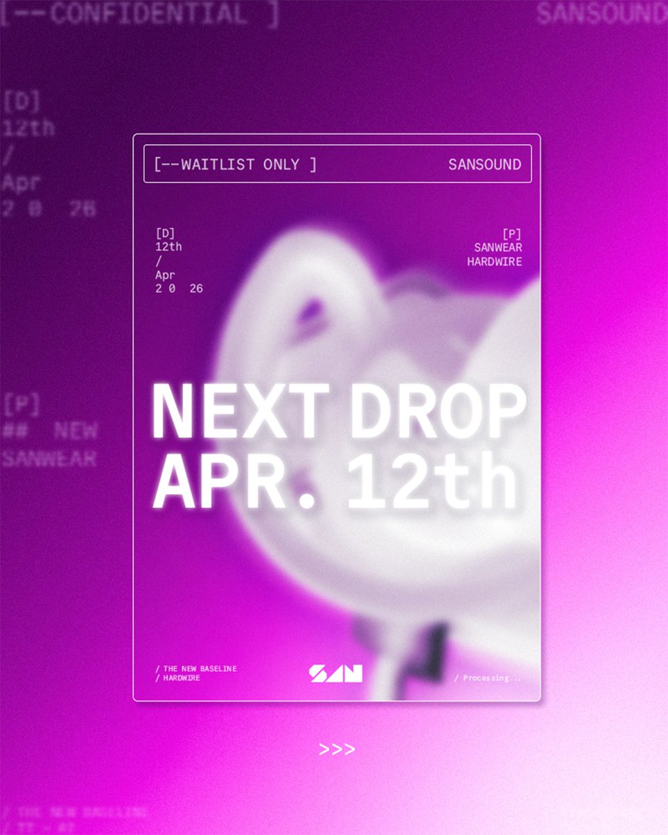 SAN Sound tweet media