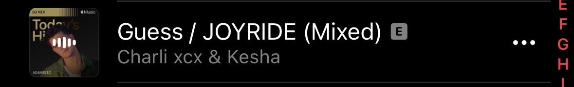 this is the only way I can listen to these two songs now