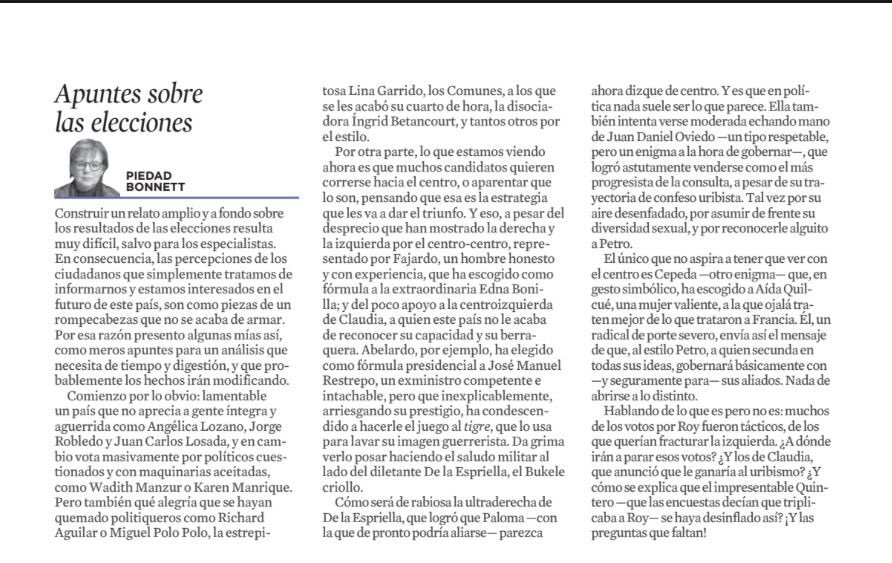 Edna Bonilla Sebá tweet media