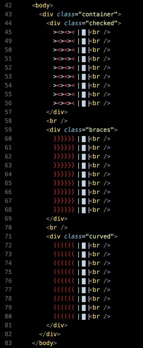 Ascii Test ascii art html keffiyeh pattern test w gnu unifont