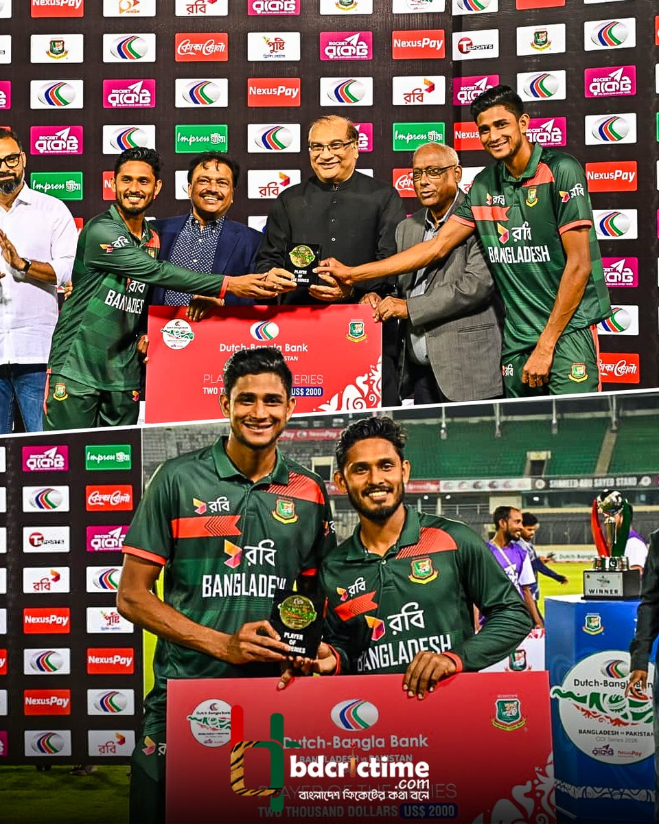 BDCricTime's tweet image. যৌথ সিরিজ সেরা তামিম-রানা

#BangladeshCricket #BANvsPAK #BDCricTime