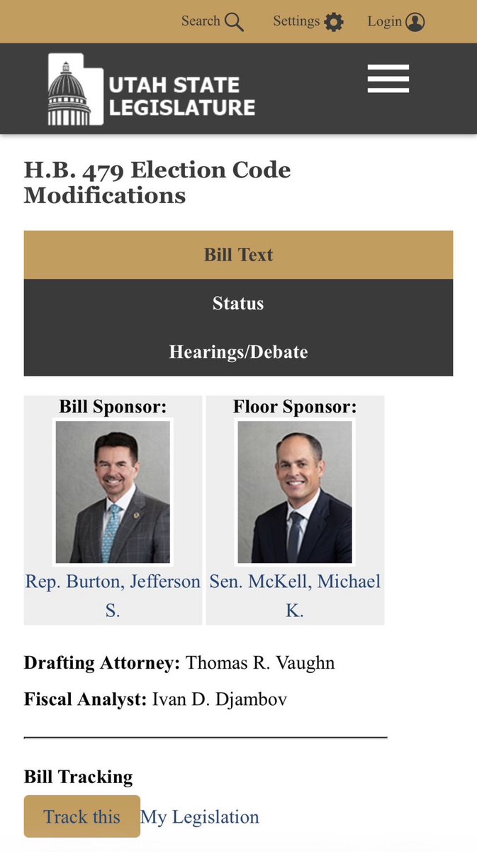 phil_lyman's tweet photo. COX. HENDERSON. McKELL. STRIKE AGAIN!

Utah County Clerk Aaron Davidson just exposed the Elite Republican playbook:

-Pick a popular issue
- Sponsor the bill
- Pretend to champion it
- Wait until late in the session
- Kill it quietly

Sen. Mike McKell (Spencer Cox’s brother in law) was the Senate sponsor of the voter ID & staffed dropbox bill.

Then what did he do?

He made the motion to skip debate.
Five minutes.
No vote.
No discussion.
Bill dead.

Rep. Jeff Burton carried it in good faith.
Utah voters supported it.
McKell pulled the plug.

As Clerk Aaron Davidson said:

“With a sponsor like McKell, who needs enemies.”

Utahns overwhelmingly support voter ID.
But the political class protects the system — not you.

Remember this when they tell you they “fought” for election security.

They didn’t.

They staged it.

Stay tuned.