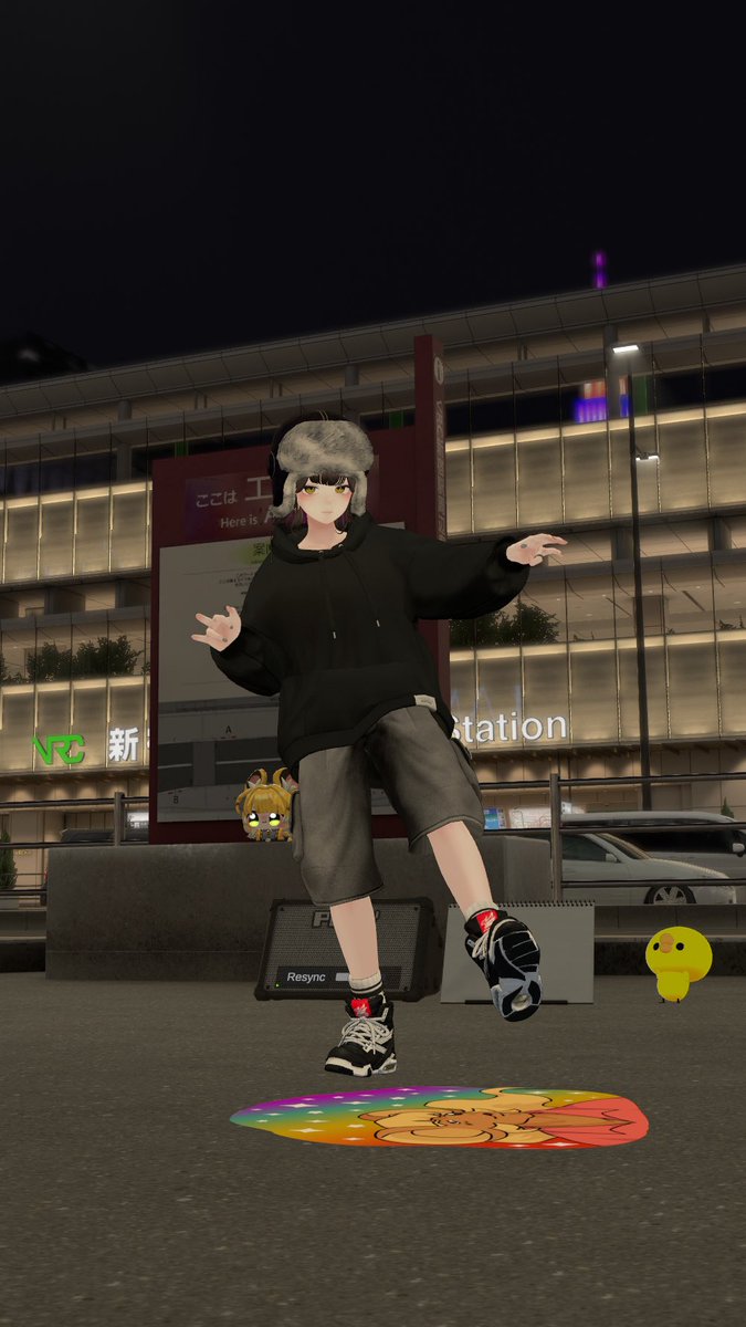 amatuka_fuu's tweet photo. #DropIn_VRC 
Drop-in少しだけ覗いてきた〜✨️

かっこいいダンサーさん多くて、
やっぱり楽しいイベントだ…！！！

また時間作って行きたいね〜🙌🏻✨️ https://t.co/i0LavIqdpL