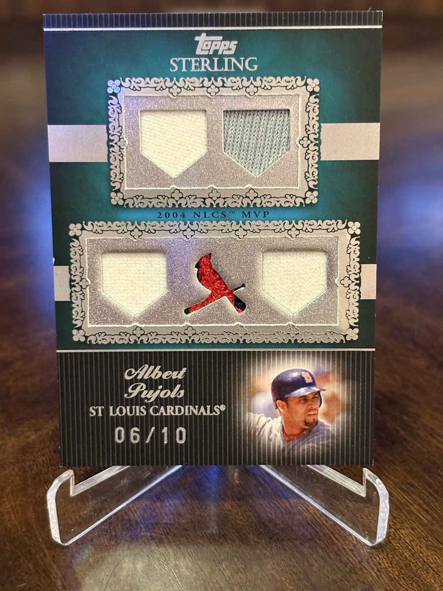 <a href="/CardsPumpkin/">Pumpkin Capital Cards</a> Pujols Patch /10 - $90 BMWT