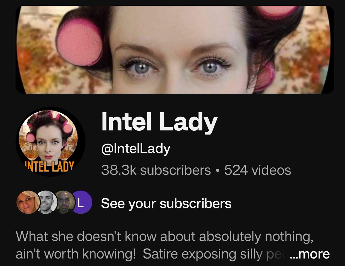 Intel Lady tweet media