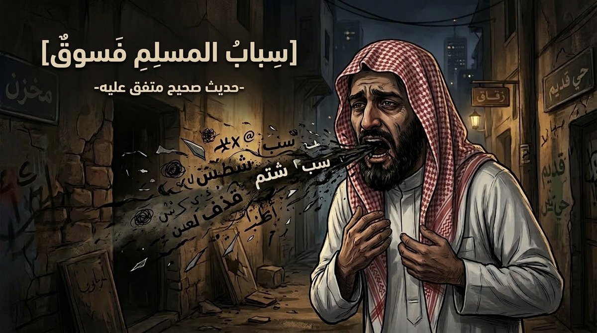 mnmkuw's tweet photo. تخيل "مطوّع" ويسب!!

وبما أن عوام الناس تقرا بعض التغريدات لبعض الأشخاص اللي من شكلهم وهيئتهم أنهم “ملتزمين”، ويتوقعون منهم الناس التخلق بأخلاق النبي ﷺ 

يتفاجأ البعض أحياناً بعبارات سب وشتيمة تصدر منهم تجاه من يخالفهم فكرياً 🙂

فشلون نفهم هذا الأمر.؟!

1️⃣ https://t.co/w8ydWg7txj
