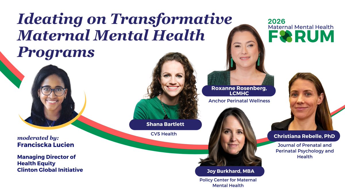 Policy Center for Maternal Mental Health tweet media