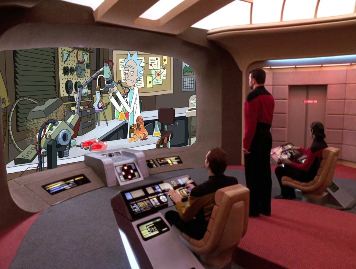 Parallel Universe Riker 🏁 tweet media