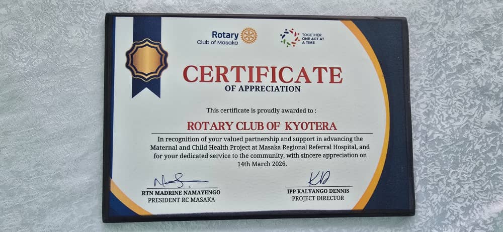 Rotary Club of Kyotera tweet media