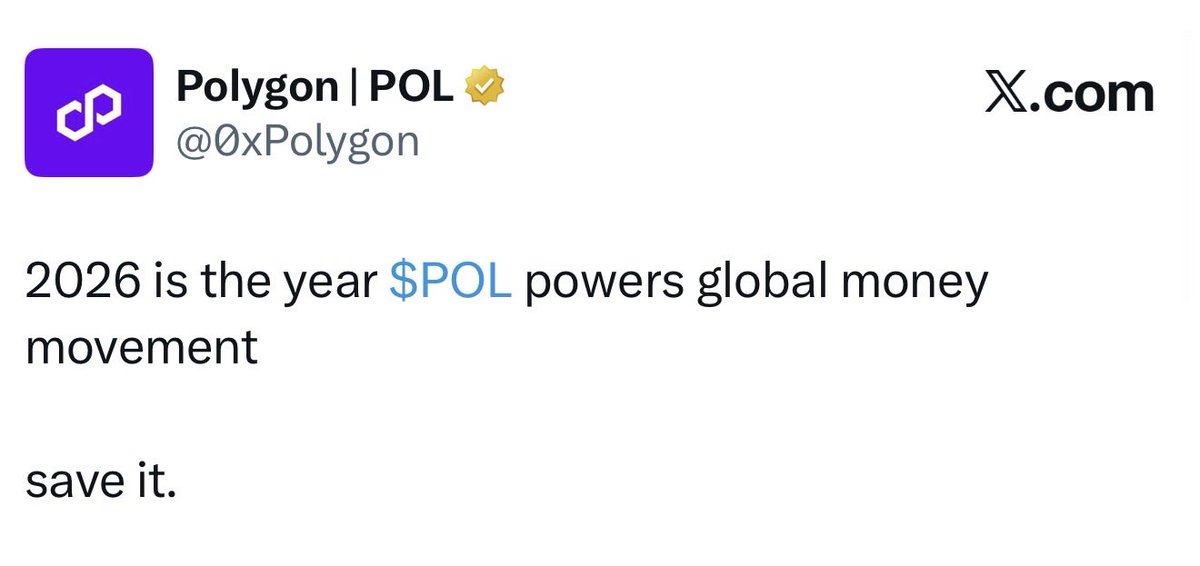 MatrixStake's tweet image. 🎆 2026 is the year $POL powers global money movement - @0xPolygon 

It’s so happening 💜 

Enormous building continues 👏 

#BUIDL #Polygon
