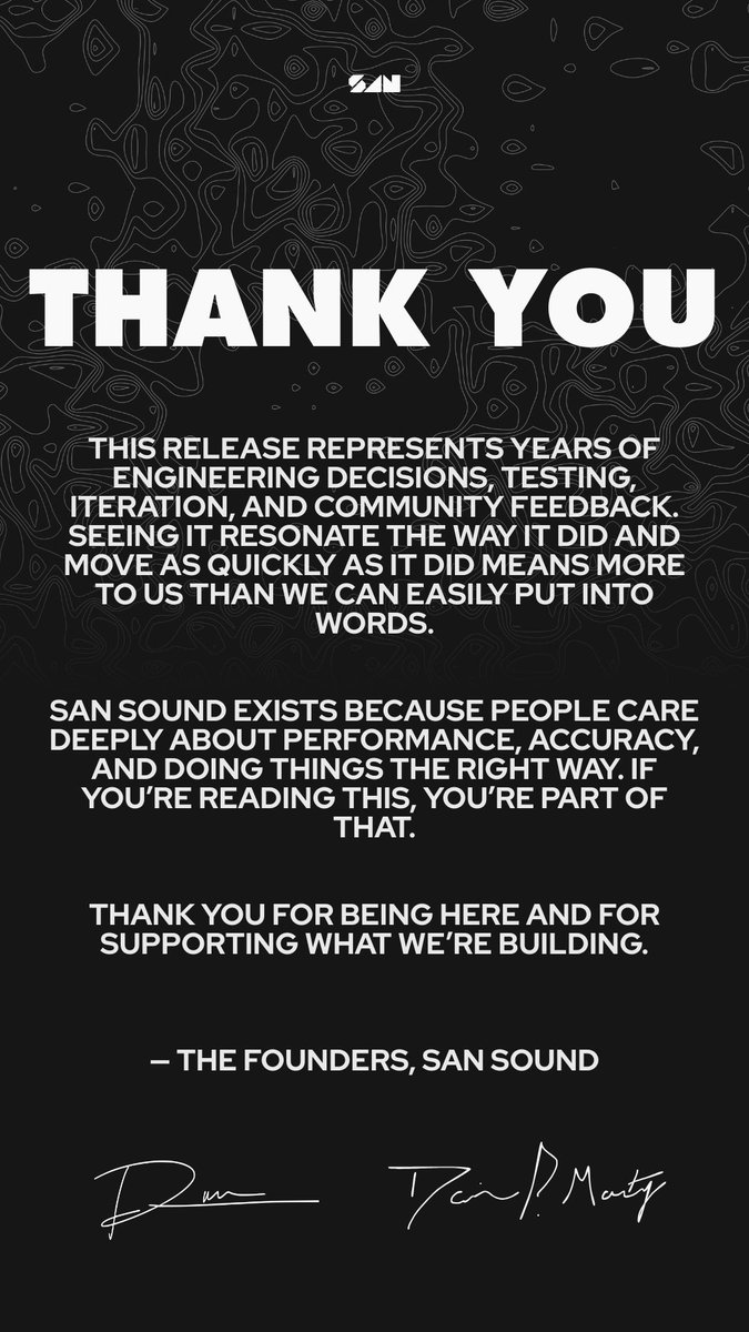 SAN Sound tweet media