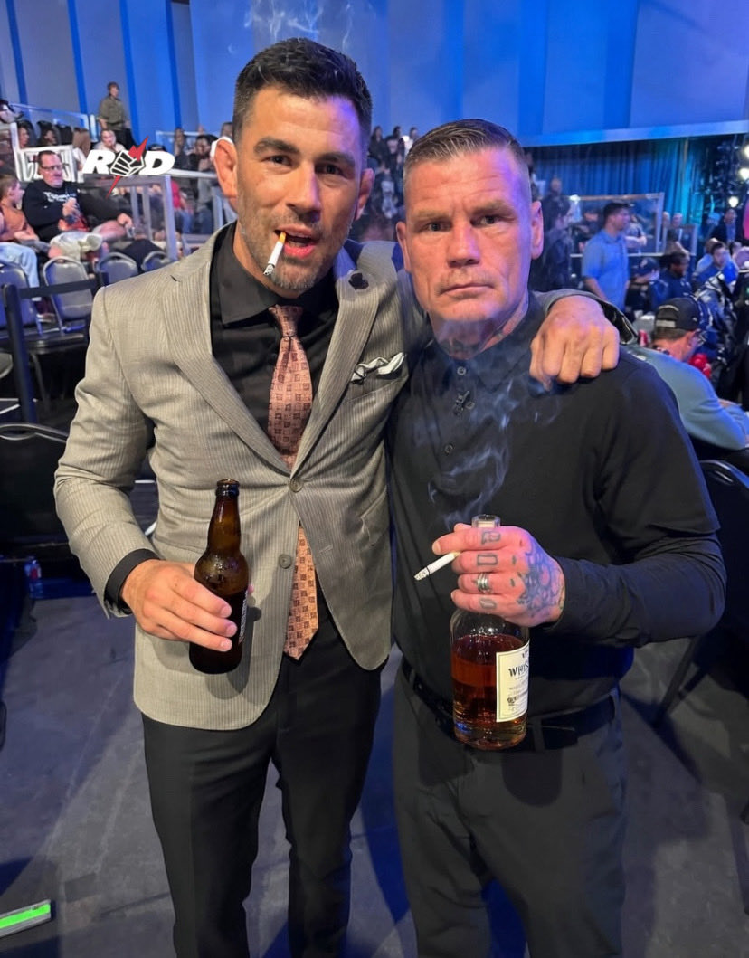 Alcohol and cigarettes can help bury the hatchet on any rivalry.  🤝 

Glad to see these two make up.