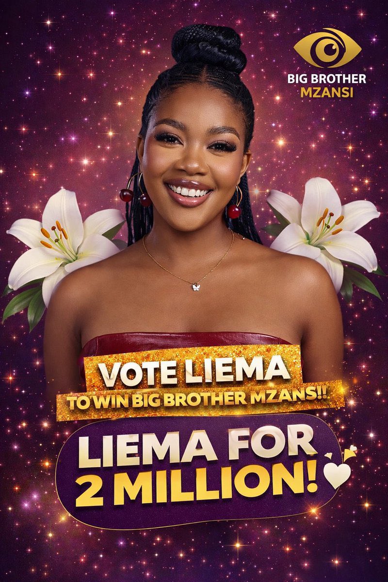 LuduMoore's tweet photo. More than anything else LIEMA needs to win this 2M, please lilies let’s do this for her 🙏🌸🌸🥰.

#LiemaPantsi #BBMzansiS6 https://t.co/PTaFaEz6RH
