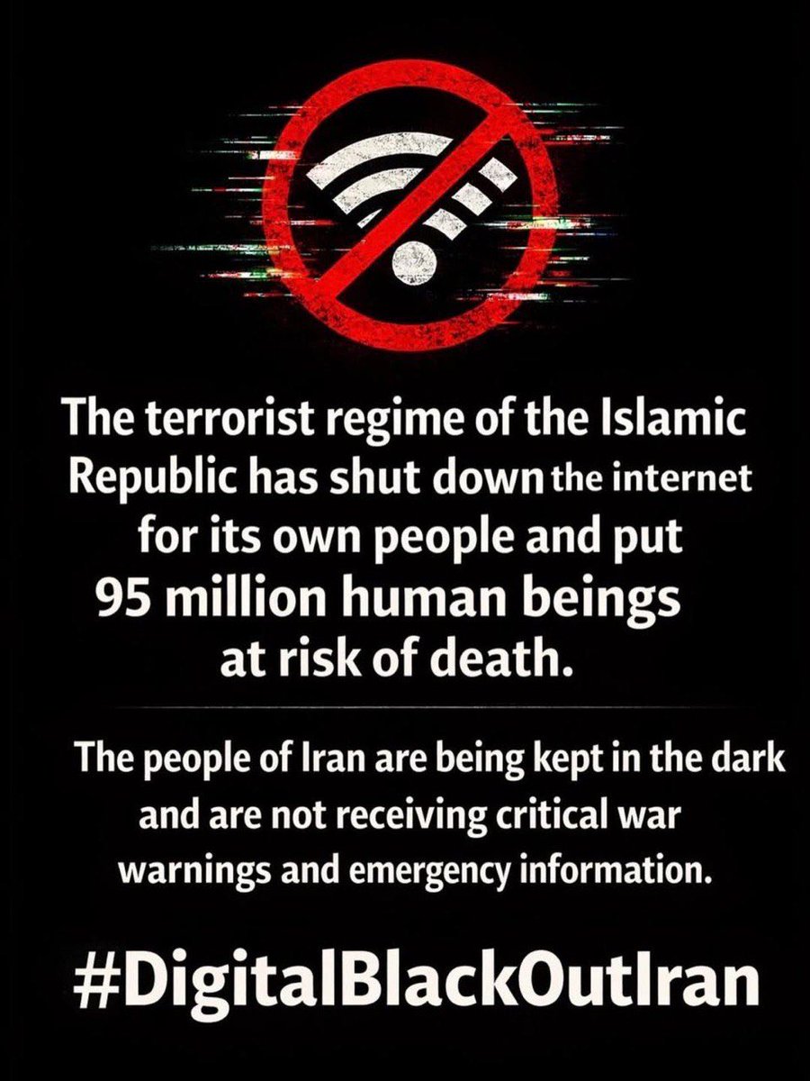 Action4IR's tweet photo. @elonmusk Dear @elonmusk, Iranians urgently need access to the internet.

Please help restore connectivity.

#DigitalBlackOutIran‌
#JavidShah https://t.co/0gjb3kxCq5