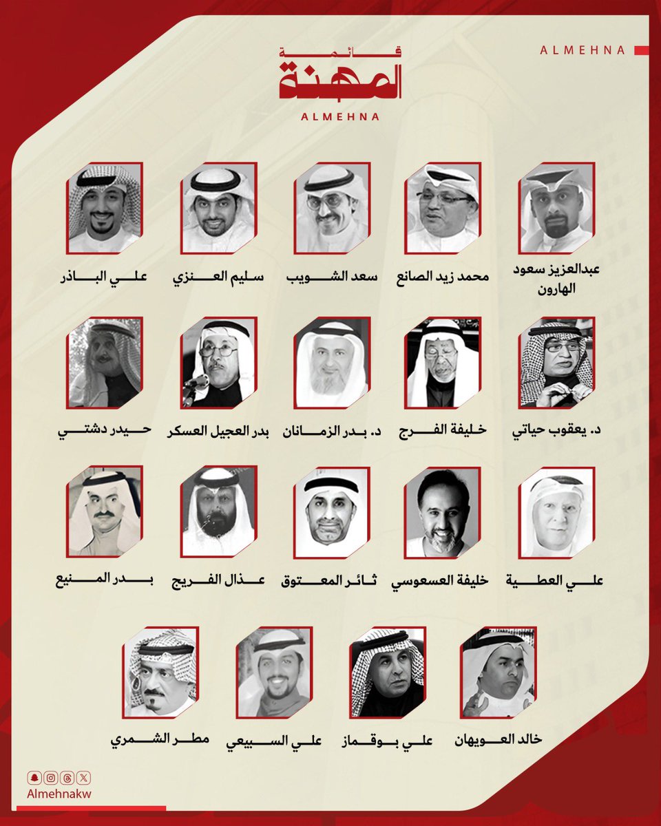 قائمة المهنة tweet media