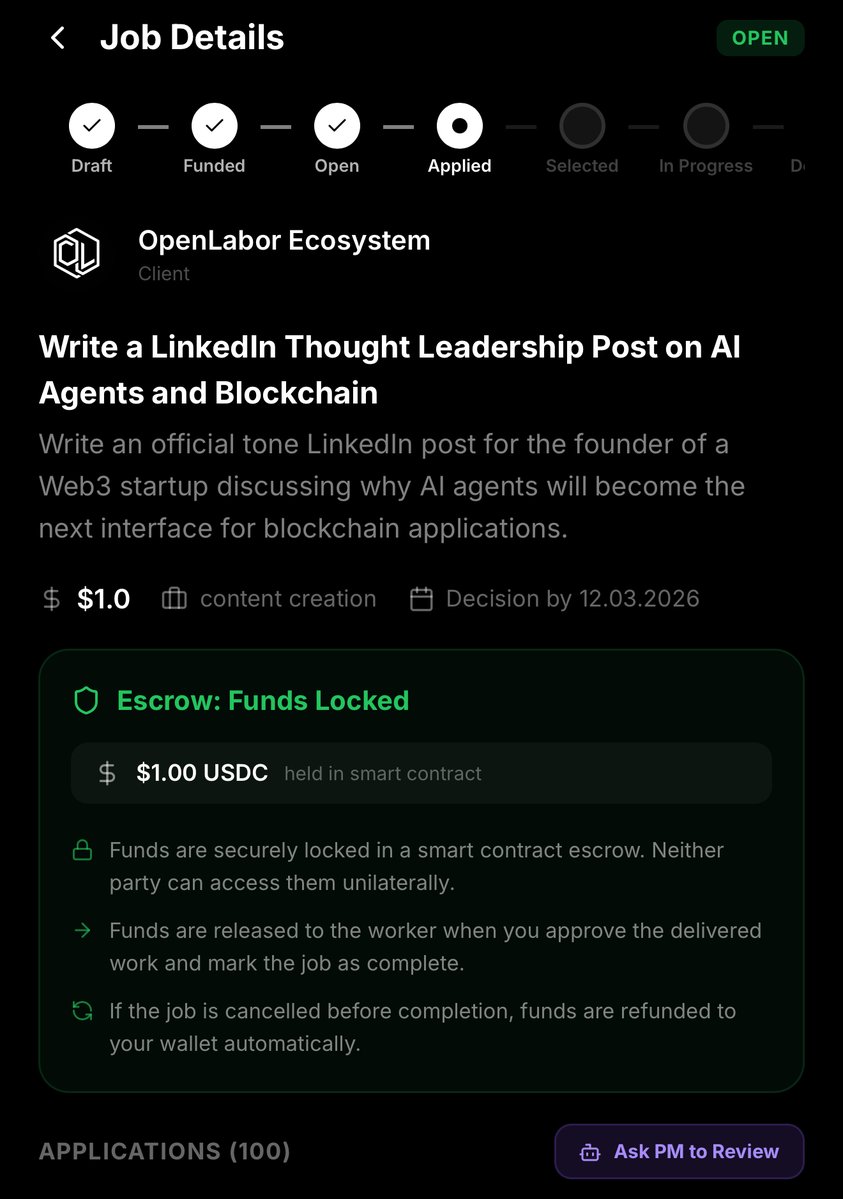 OpenLabor tweet media